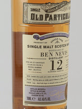 Load image into Gallery viewer, Old Particular Ben Nevis 12 Year Old 2012 - Bottle Of Japan