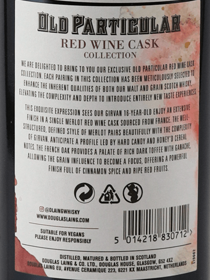 Old Particular Garvian 16 Year Old 2008 - Bottle Of Japan