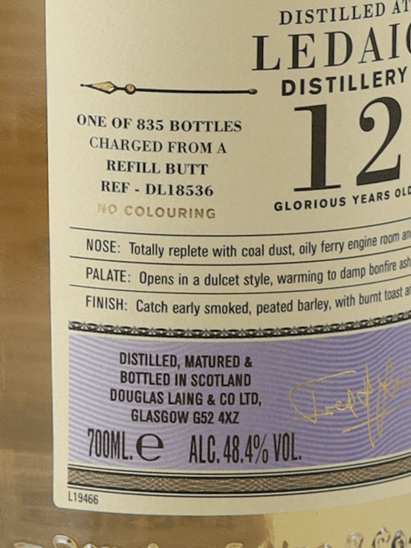Old Particular Ledaig 12 Year Old 2011 - Bottle Of Japan