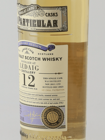 Old Particular Ledaig 12 Year Old 2011 - Bottle Of Japan