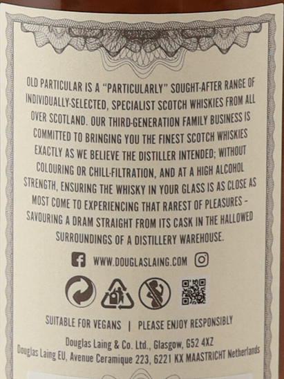 Old Particular Linkwood 12 Year Old 2012 - Bottle Of Japan
