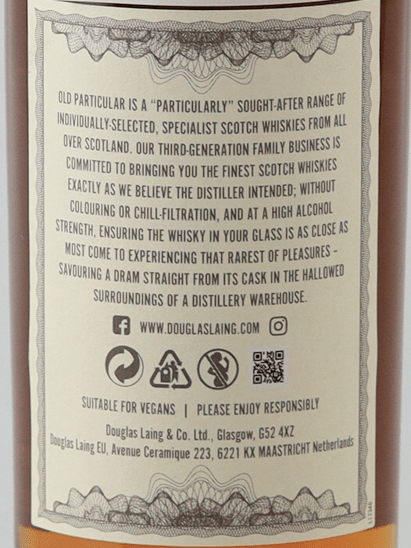 Old Particular Scallywag's Finest 2017 500ml - Bottle Of Japan