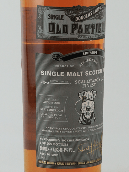 Old Particular Scallywag's Finest 2017 500ml - Bottle Of Japan