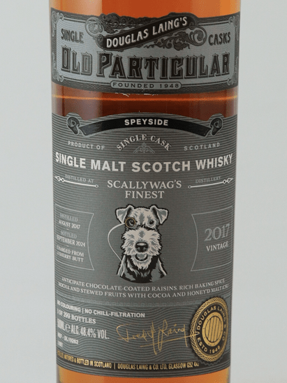Old Particular Scallywag's Finest 2017 500ml - Bottle Of Japan