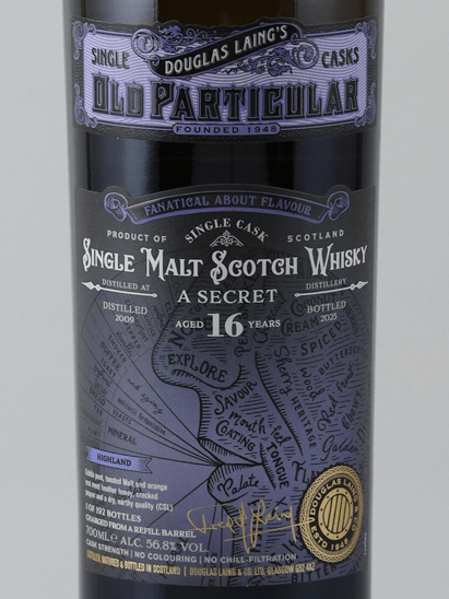 Old Particular Secret Highland 16 Year Old 2009 - Bottle Of Japan