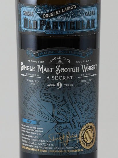 Old Particular Secret Islay 9 Year Old 2016 - Bottle Of Japan