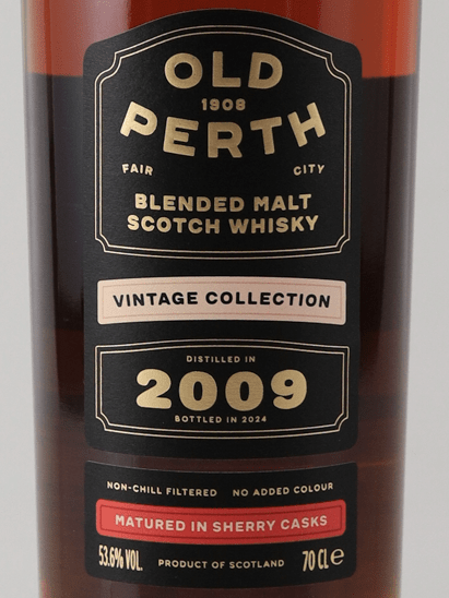 Old Perth Vintage Collection 14 Year Old 2009 - Bottle Of Japan