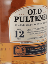 Load image into Gallery viewer, Old Pulteney 12 Year Old with Glass Set - Bottle Of Japan