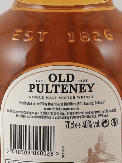 Old Pulteney 12 Year Old with Glass Set - Bottle Of Japan