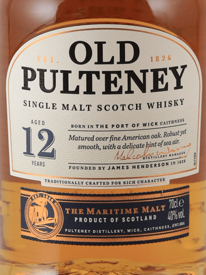 Old Pulteney 12 Year Old with Glass Set - Bottle Of Japan