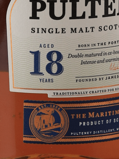 Old Pulteney 18 Year Old 2023 Bottling - Bottle Of Japan