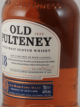 Load image into Gallery viewer, Old Pulteney 18 Year Old 2023 Bottling - Bottle Of Japan