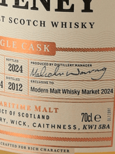 Load image into Gallery viewer, Old Pulteney 2012/2024 Single Cask No.612 for MMWM2024 - Bottle Of Japan
