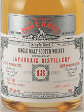 Load image into Gallery viewer, Old &amp; Rare Laphroaig 18 Year Old 2005 - Bottle Of Japan