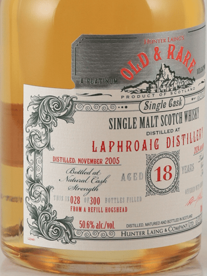 Old & Rare Laphroaig 18 Year Old 2005 - Bottle Of Japan