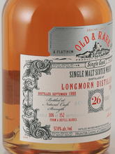 Load image into Gallery viewer, Old &amp; Rare Longmorn 26 Year Old 1998 - Bottle Of Japan