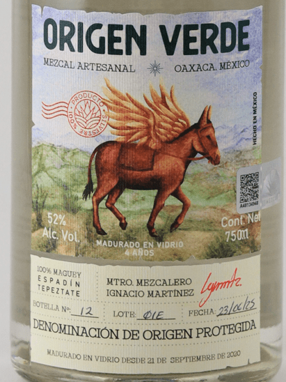Origen Verde Ensamble 4 Year Old - Bottle Of Japan