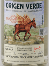 Load image into Gallery viewer, Origen Verde Tobala 4 Year Old - Bottle Of Japan