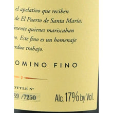 Load image into Gallery viewer, Osborne Coquinero Fino En Rama 500ml - alcohol and palomino label