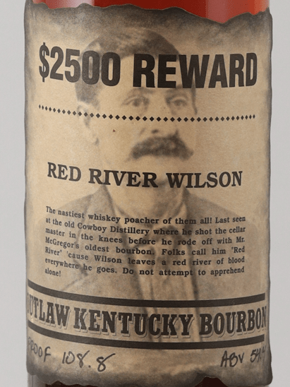 Outlaw Red River Wilson - Bottle Of Japan