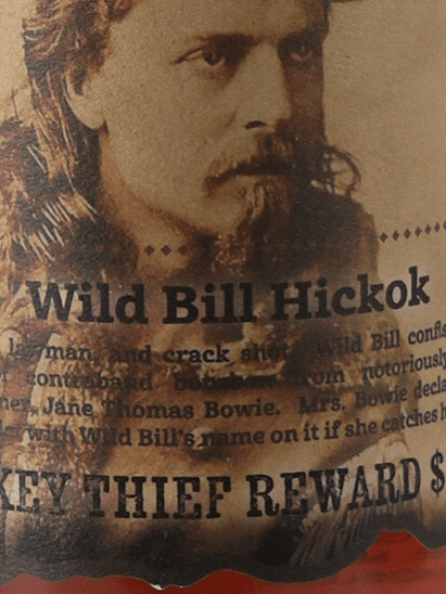 Outlaw Wild Bill Hickok - Bottle Of Japan