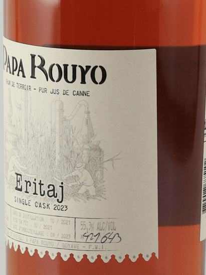 Papa Ruyo Rum ESB Heritage Single Cask Batch 2 - Bottle Of Japan