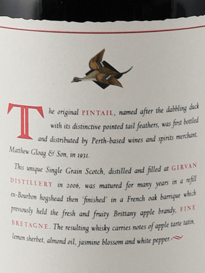 Pinaq Garvagh 17 Year Old 2006 - Bottle Of Japan