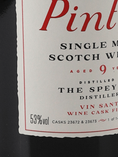 Pinaq Speyside 9 Year Old 2014 - Bottle Of Japan