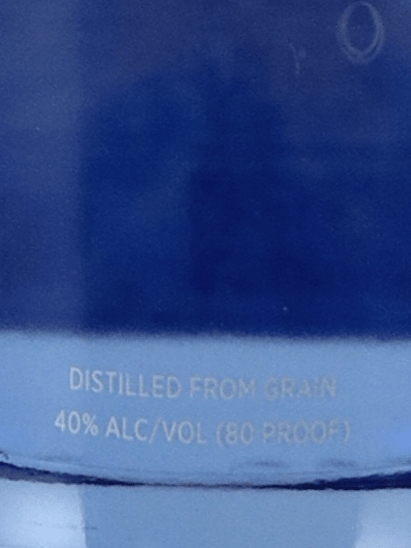 Pinnacle Vodka - Bottle Of Japan