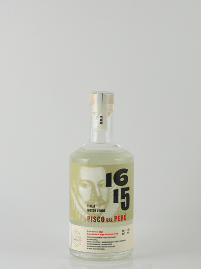 Pisco 1615 Mostel Verde Italia - Bottle Of Japan