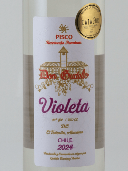 Pisco Donguilio Violetta - Bottle Of Japan