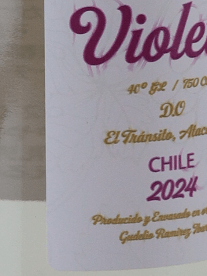 Pisco Donguilio Violetta - Bottle Of Japan