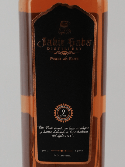 Pisco Jahir Saba - Bottle Of Japan