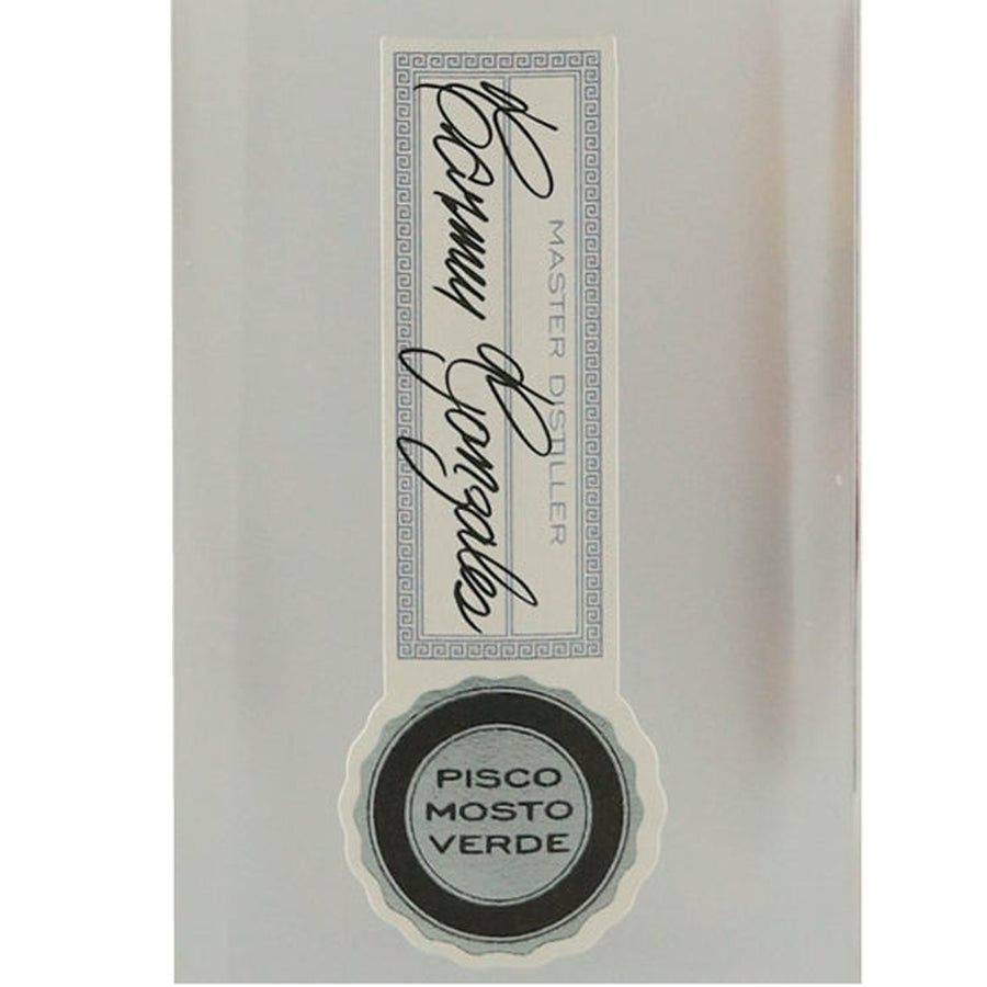 Pisco Porton Negra Criolla Mosto Verde - master distiller signature