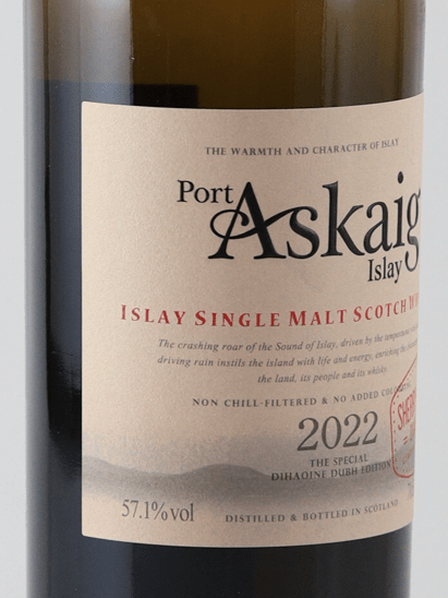 Port Askaig 2022 Sherry Cask Quarter Dihaoine Dubh Edition - Bottle Of Japan