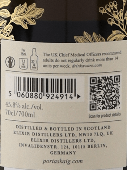 Port Askaig 25 Year Old - Bottle Of Japan