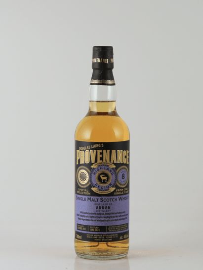 Provenance Arran 8 Year Old 2015 - Bottle Of Japan