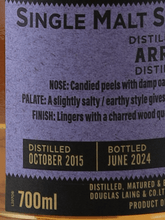 Load image into Gallery viewer, Provenance Arran 8 Year Old 2015 - Bottle Of Japan