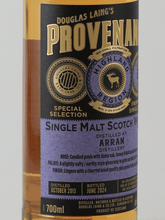 Load image into Gallery viewer, Provenance Arran 8 Year Old 2015 - Bottle Of Japan