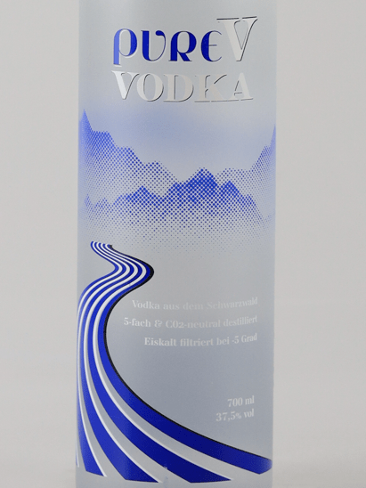 Pure Five Vodka - Bottle Of Japan