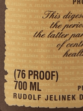 Load image into Gallery viewer, R. Jelinek Fernet Liqueur - Bottle Of Japan