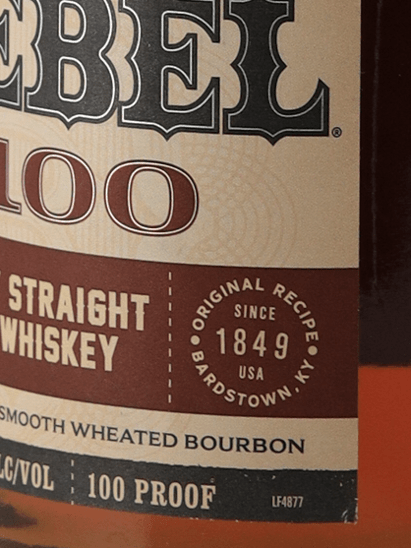 Rebel 100 Proof 700ml - Bottle Of Japan