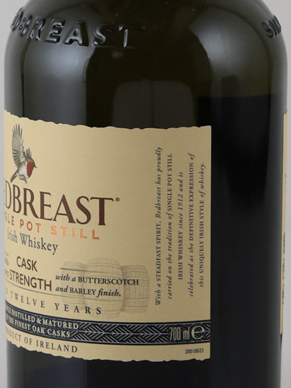 Redbreast 12 Year Old Cask Strength Batch 23 - Bottle Of Japan