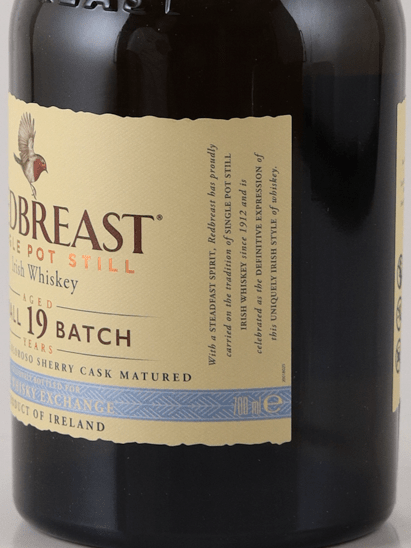 Redbreast 19 Year Old for Whisky Exchange - Bottle Of Japan