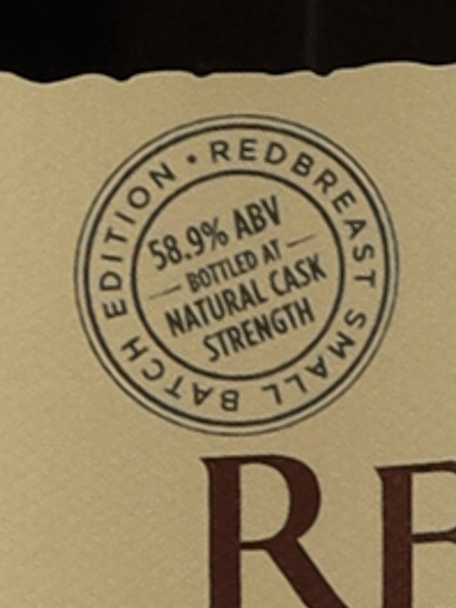 Redbreast 19 Year Old for Whisky Exchange - Bottle Of Japan