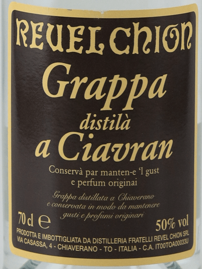 Revelchion Grappa Distilla a Chabran - Bottle Of Japan
