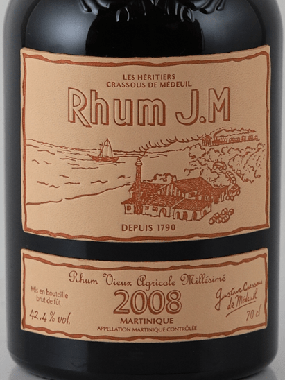 Rhum JM Millesime 15 Year Old 2008 - Bottle Of Japan