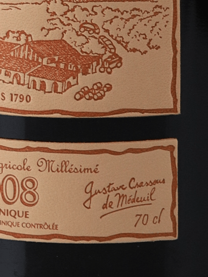 Rhum JM Millesime 15 Year Old 2008 - Bottle Of Japan
