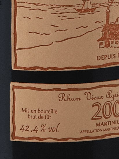Rhum JM Millesime 15 Year Old 2008 - Bottle Of Japan