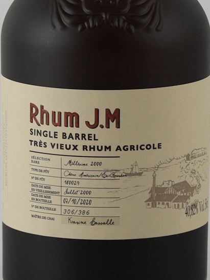 Rhum JM Millesime 20 Year Old 2000 - Bottle Of Japan
